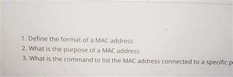 Image result for Mac Address Example