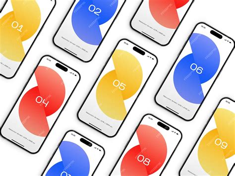 Premium PSD | PSD realistic iphone 15 pro max 3d smartphone screen ...