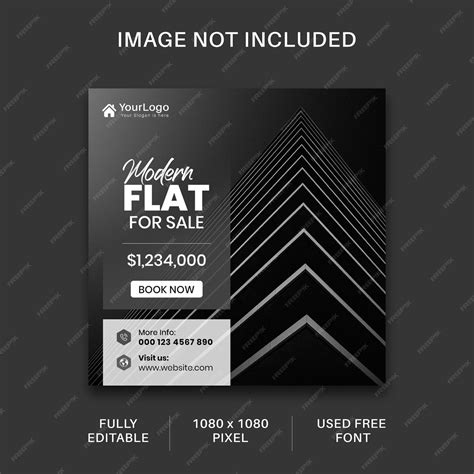 Real estate social media or instagram post template design | Premium PSD