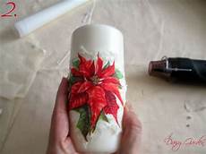decoupage su candele garden le decorazioni di natale candele state decoupage su candele garden le decorazioni di natale candele state