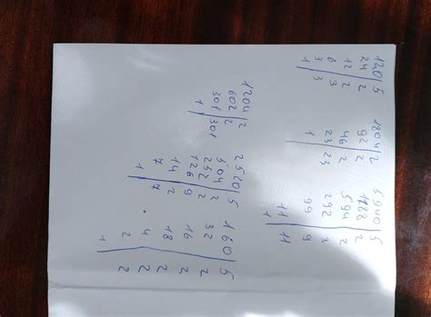 a) 120; 6) 5940; B) 1204. Розкладіть на прості множники числа: a) 160 ...