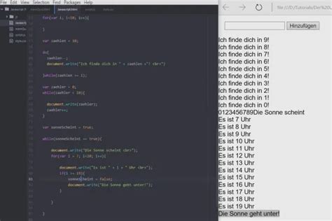 JavaScript Schleife 的图像结果
