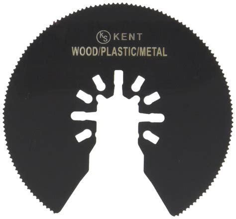 6 KENT 2.5 inch Diameter HSS Round Saw Quick Fit Oscillating Blades ...