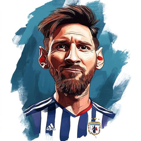Image result for Messi Cartoon