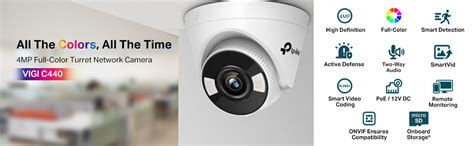 Buy TP-Link VIGI C440 4mm Lens Smart Security Camera | 4MP Ultra HD ...