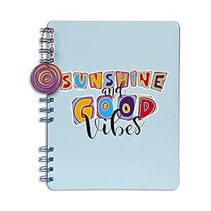 DOODLE Hard Bound Spiral Notebook Diary with Bookmark Dangler and ...