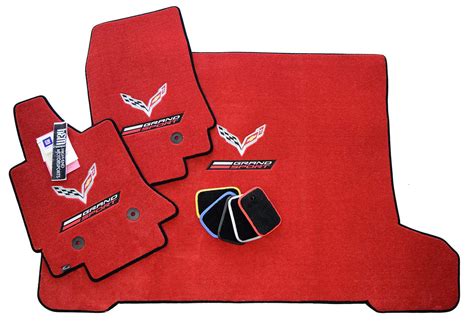 Chevrolet Corvette C7 Grand Sport Floor Mats Set - Premium Upgrade