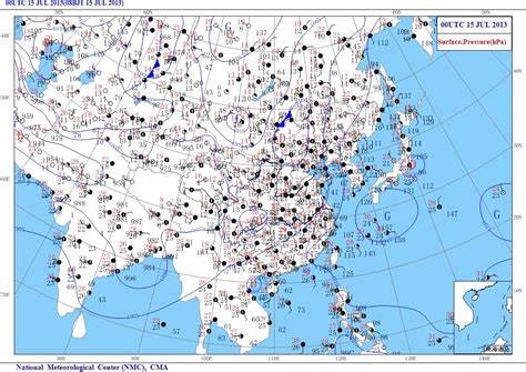 香港天文台九天天气预报路径图