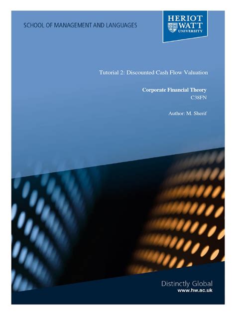 Image result for Discounted Cash Flow Tutorial