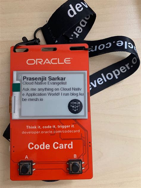 Image result for Oracle Code Card