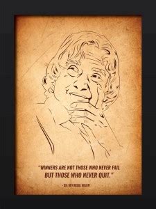 RV SALES APJ Abdul Kalam Poster Inspirational Quotes Painting For Wall ...