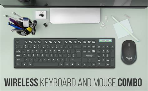 Amazon.in: Buy Quantum Wireless Keyboard and Mouse Combo, 12 Months ...