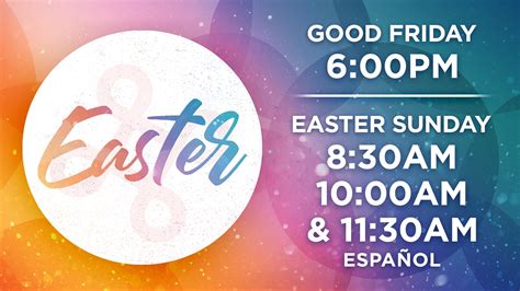 Mar 31 | Crossroads Easter Sunday Services | Oswego, IL Patch