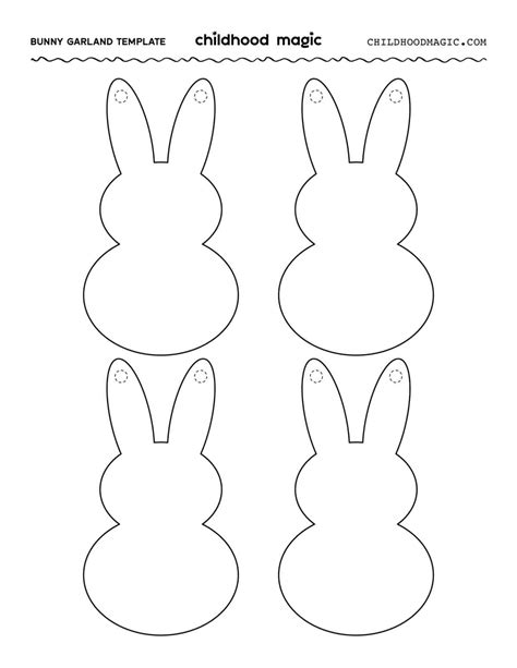 Easter Bunny Craft Printable | All FREE Printables