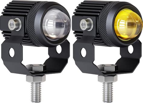 Zmoon 60W LED Driving Fog Lights - White/Amber - 2 Pack in Nepal at NPR ...