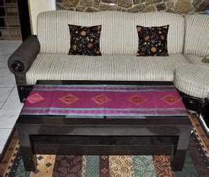 Lal Haveli Pink 152 cm Reversible Table Runner - Buy Lal Haveli Pink ...