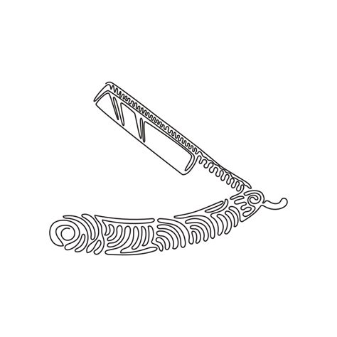 Straight Razor Illustration