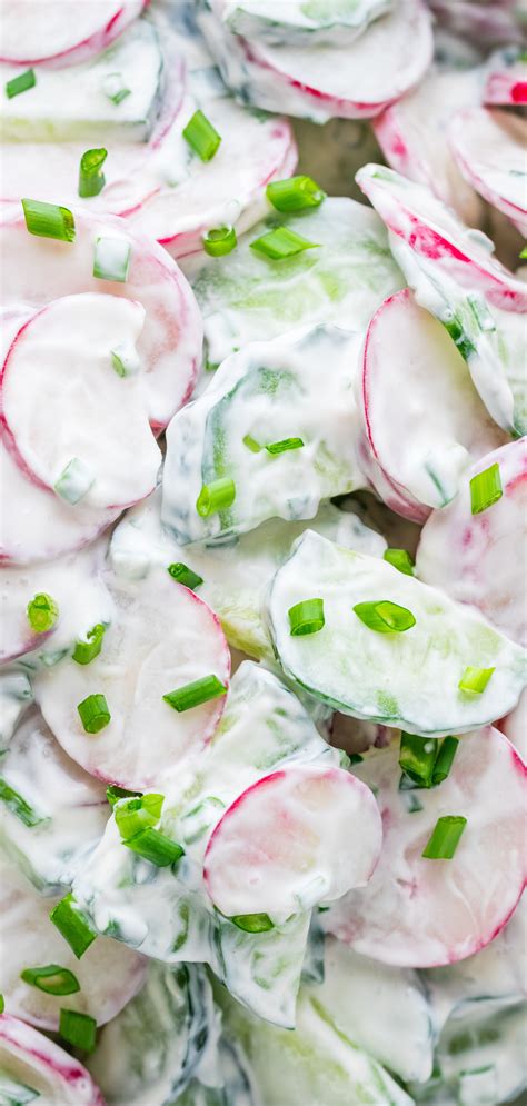 Cucumber Radish Salad Recipe (VIDEO) | Recipe | Salad recipes video ...