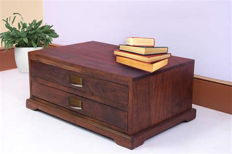 Buy Furniseworld Sheesham Wood Night Stand with Drawer Storage ...