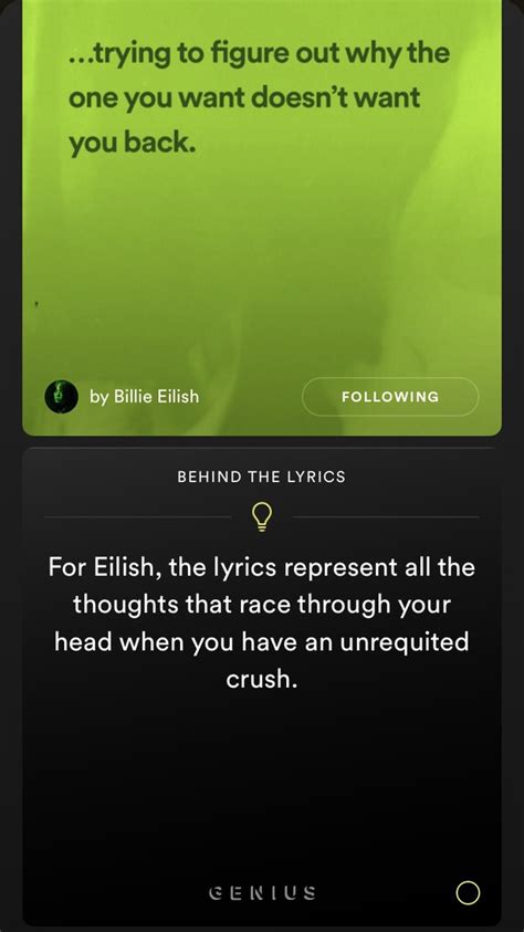 What are your favorite lyrics from Billie Eilish songs? - Quora