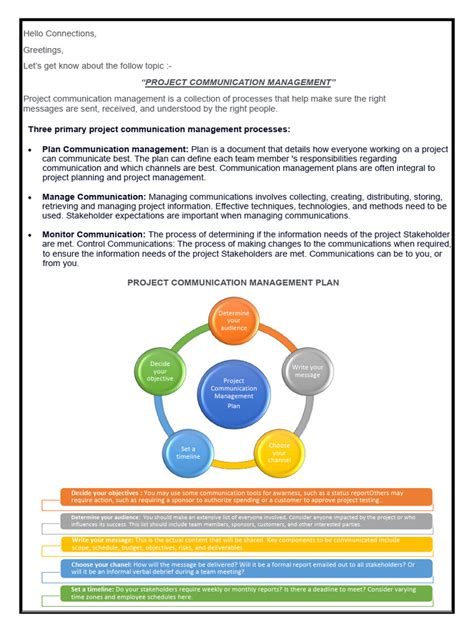 Project Management Communication Flowchart 的图像结果