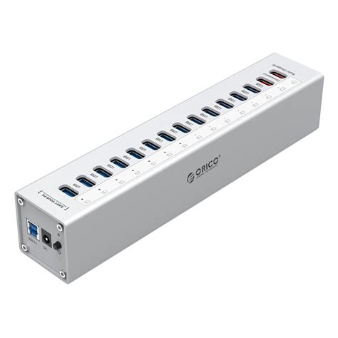 ORICO 13 Port USB3.0 HUB, 2 Port USB Charging with US Plug LED ...