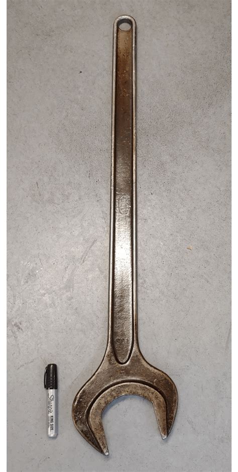 Absolute Unit 105mm wrench. King Size Sharpie for scale. No banana on ...