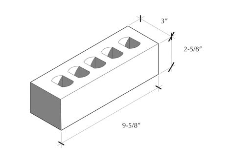King Brick Coursing Chart Brick King Dimensions & Drawings