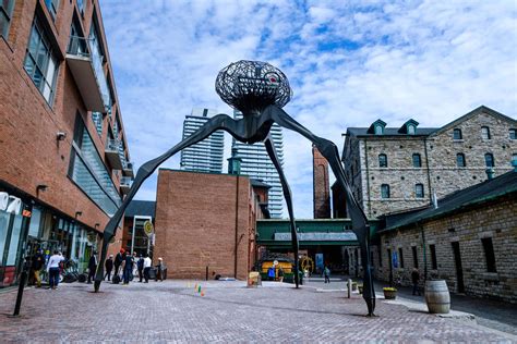 Download Distillery District Giant Spider Sculpture Wallpaper ...