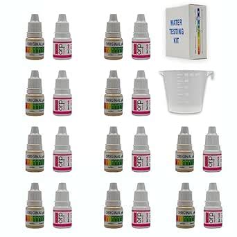 BIOWAY Water Testing Solution Kit Liquid Drops for Accurate Water ...