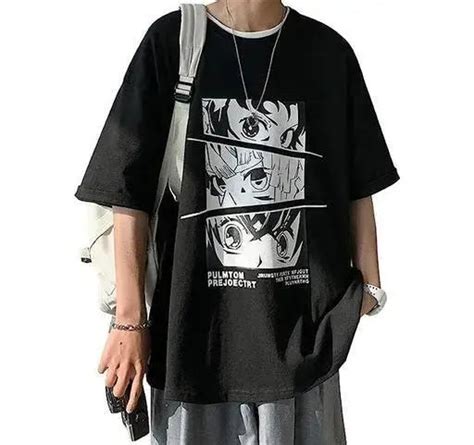 Anime oversized t-shirt – EDGY IMPRESSIONS