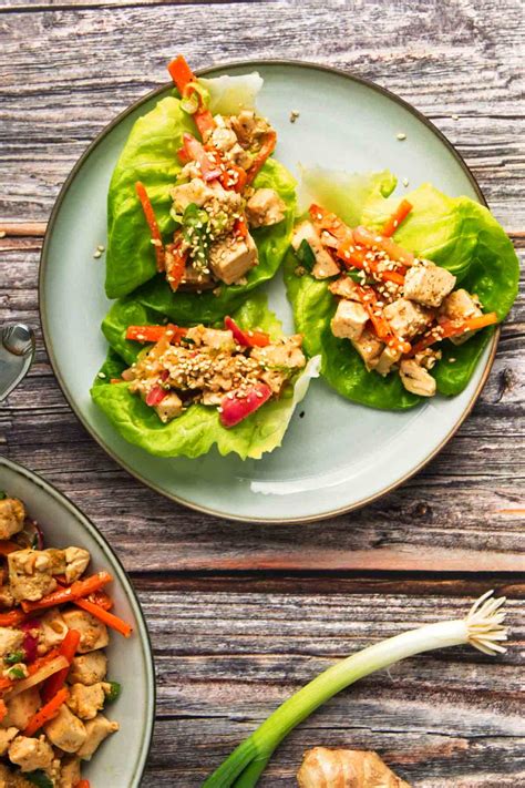 Asian Tofu Lettuce Wraps Recipe » Joyful Dumplings
