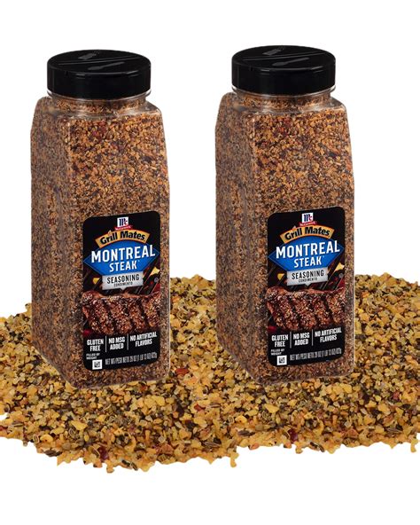 McCormick Montreal Steak Seasoning, 29 oz (Pack of 2) - Whole And Natural
