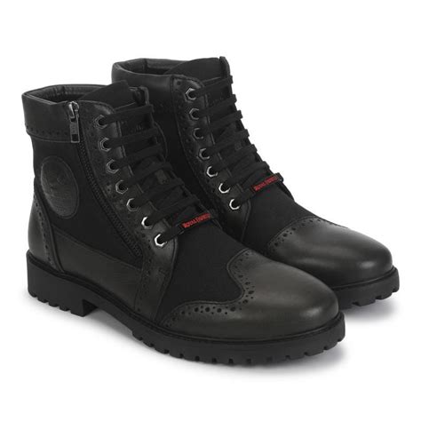 Royal Enfield Military Vibe Riding Boots (Black)– Moto Central