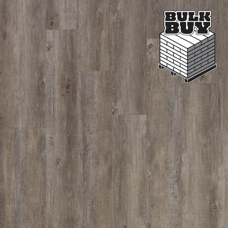 Mohawk Basics Pallet Vinyl Plank Flooring in Dark Gray 2mm, 8" x 48 ...