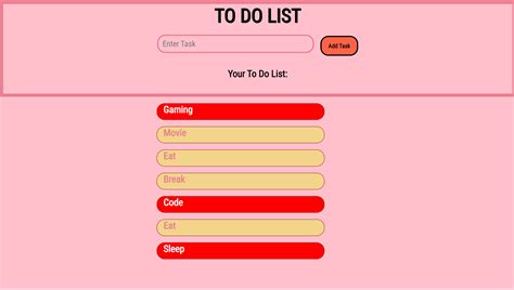 Image result for To Do List HTML CSS JavaScript