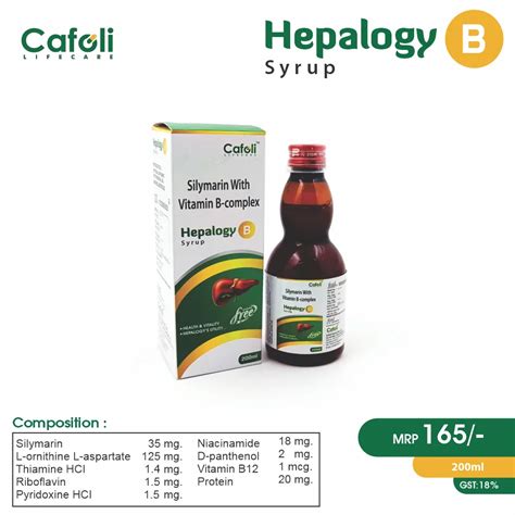 Silymarin + L-Ornithine + L-Asparate + Tricholine Citrate & Vitamin B ...