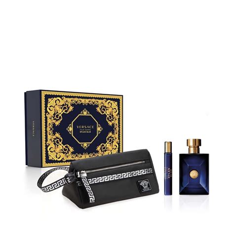 Versace Dylan Blue EDT Travel Set For Men | Cost Plus Perfume