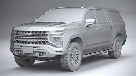 Chevrolet Z71 Suburban 2025 - 3D Model by SQUIR
