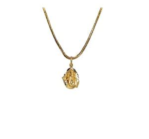 Buy Lord Ganesha Locket Ganpati Ganesh ji Maharaj Chain with Pendant at ...