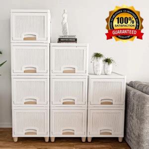 ALCY 2 Layer Plastic Wardrobe For Clothes : Versatile Plastic Cupboard ...