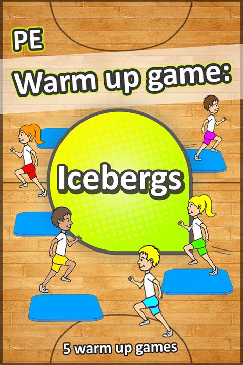 Icebergs - 1 of 5 awesome PE warm up games to try with your grade 3-6 ...