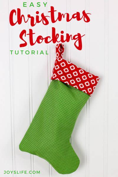 Easy Tutorial for Christmas Stocking 的图像结果