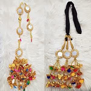 BELLA HARARO Traditional Jewellery Punjabi Parandi/Paranda with Lottan ...