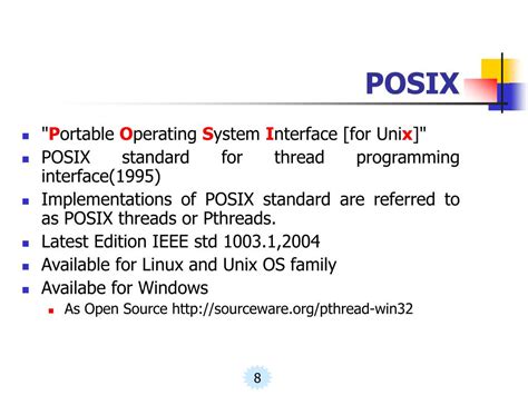 POSIX Tutorial 的图像结果