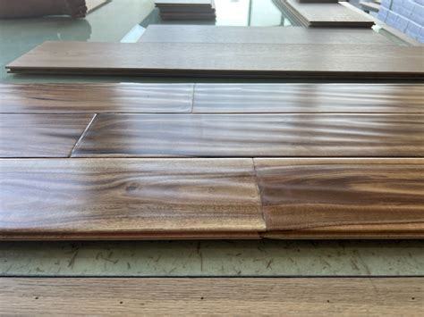 Short Leaf Hand Scraped Golden Color Acacia Engineered Hardwood ...