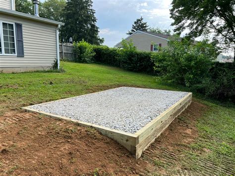 Shed Foundations in Newark, New Jersey | Gravel & Concrete