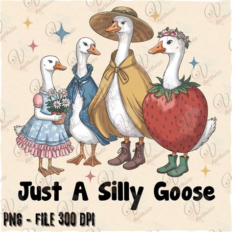 Just A Silly Goose Cup Wrap Png, Just a Silly Goose Png, Silly Goose ...