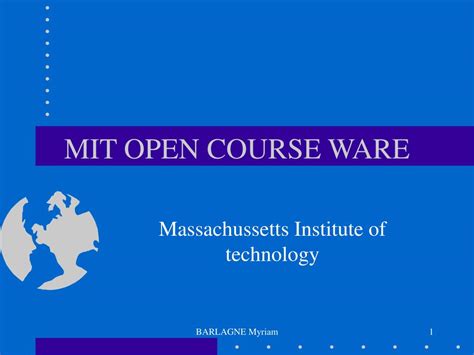 MIT Open Course 的图像结果