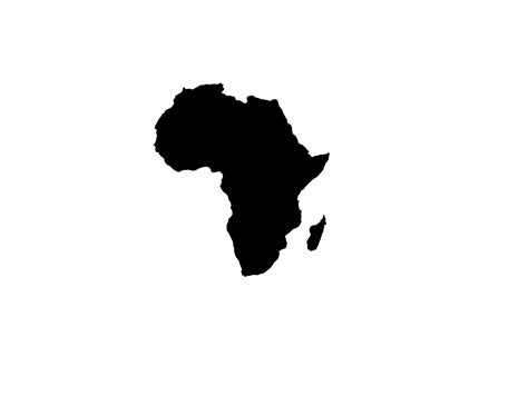 Africa Vinyl Decal 2 Africa Decals Map of Africa Sticker Africa Silhouette Decal - Etsy ...